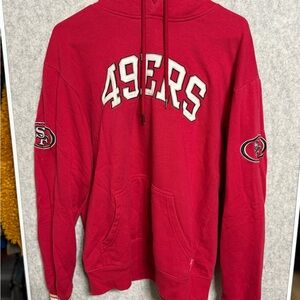 NFL Team 49ers Apparel Red Hoodie